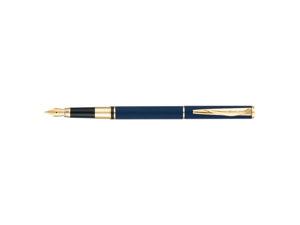 Ручка 2 в 1 шариковая и перьевая Pierre Cardin COMBI PEN, цвет - синий. Упаковка Е-5