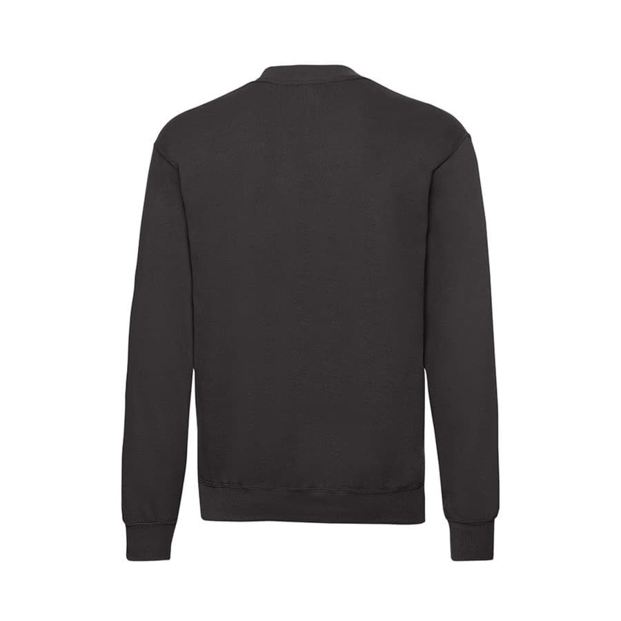 Свитшот с начесом CLASSIC SET-IN SWEAT 280, черный-4