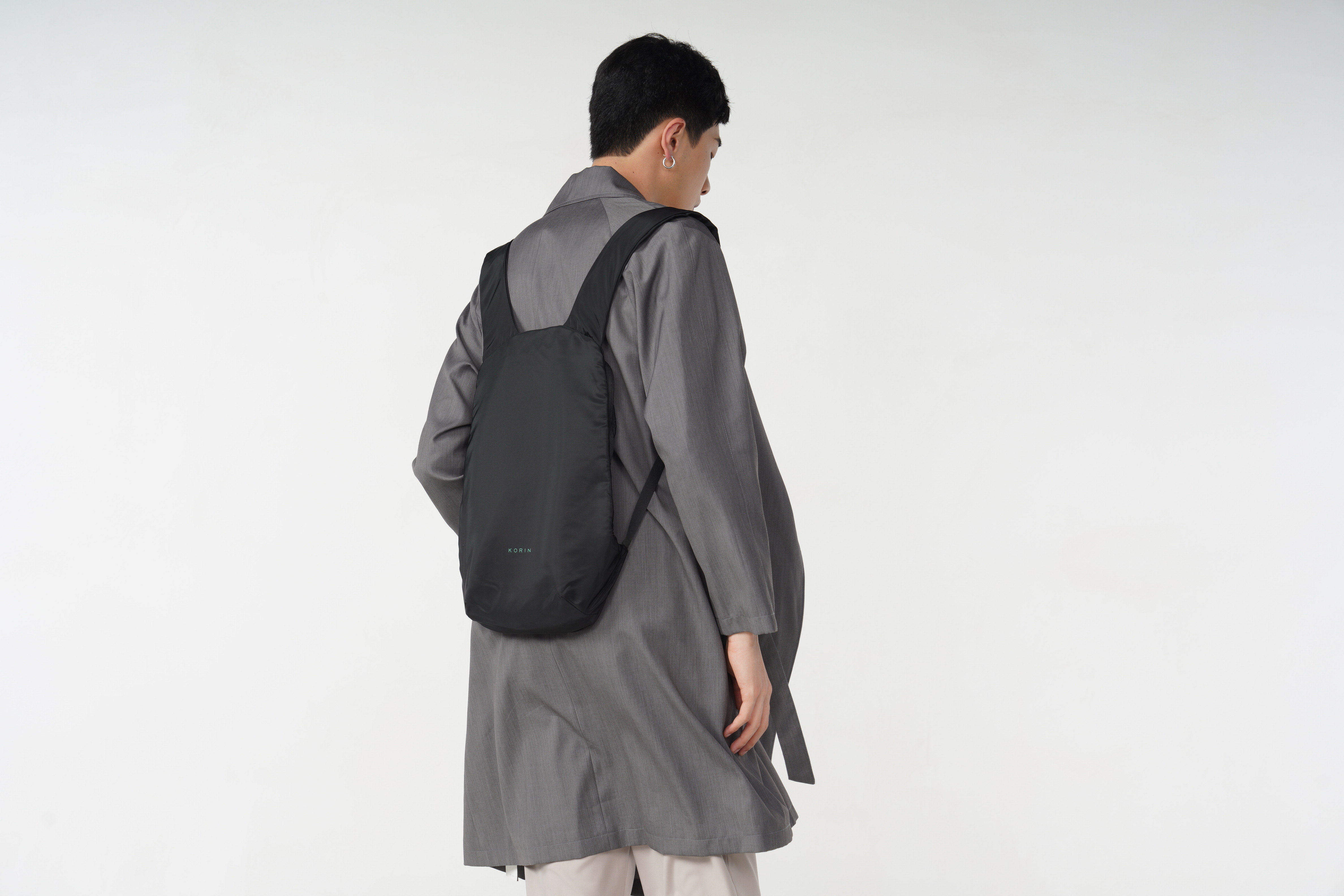 Рюкзак FlexPack Air 46х33х8 см, черный-22