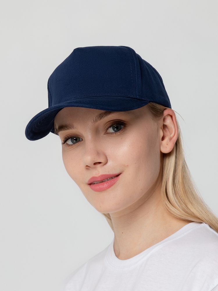 Бейсболка Standard, темно-синяя-3