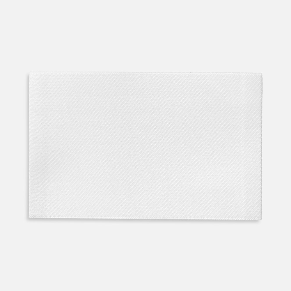 Лейбл тканевый Epsilon, XL, белый-0