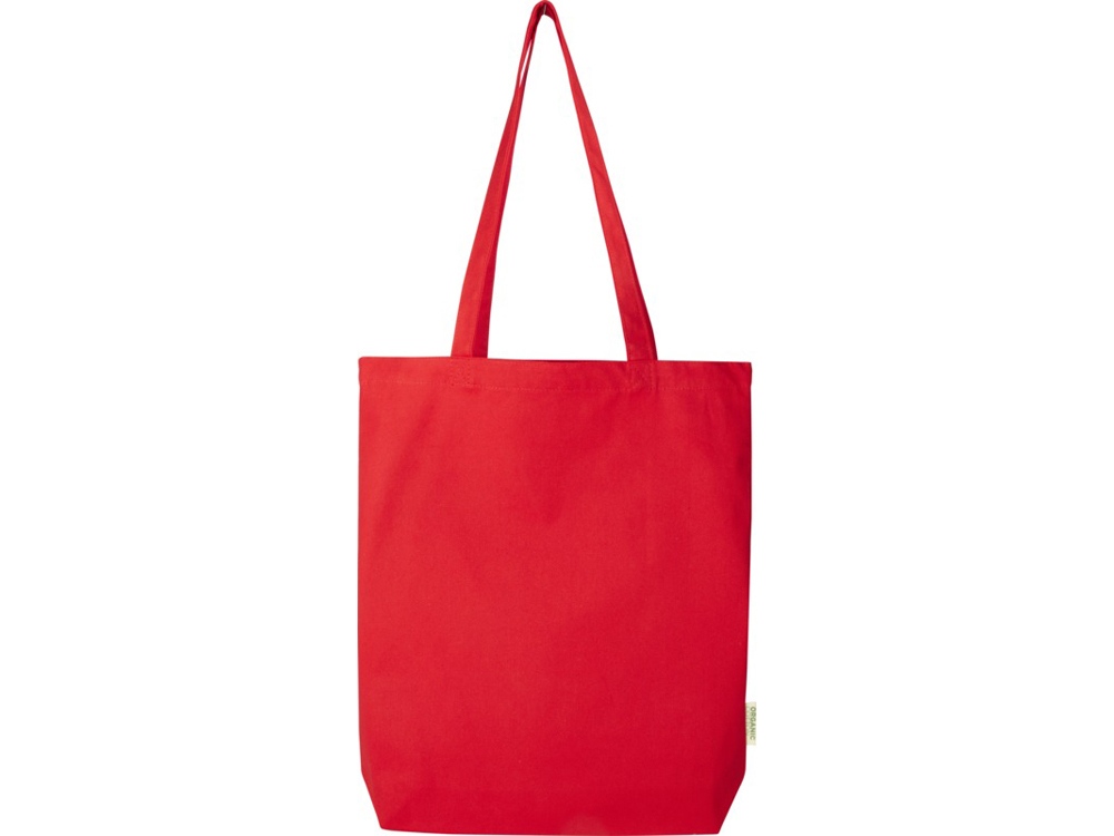 Orissa эко-сумка из органического материала GOTS, плотностью 270 г/м² - Красный-1