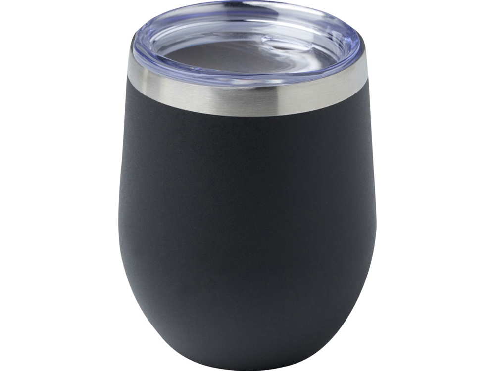 Corzo медная чашка с вакуумной изоляцией, сертифицированная согласно RCS, 350 мл - сплошной черный-0