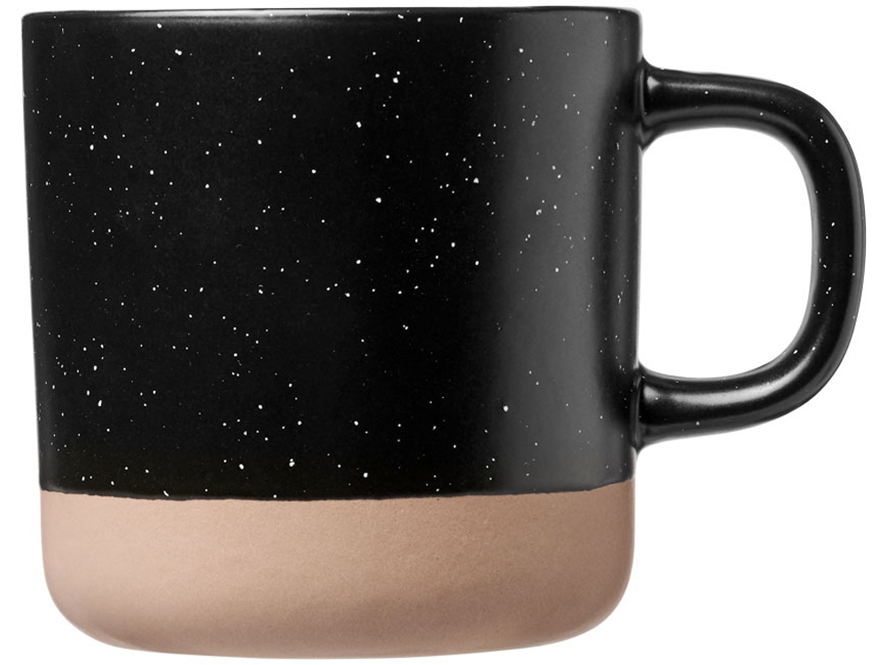 Керамическая кружка Pascal объемом 360 мл, черный-1