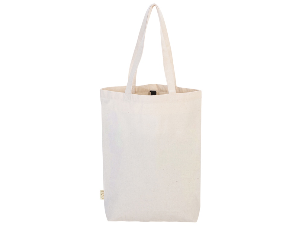 Сумка Fixy из переработанного хлопка с фиксирующей эластичной лентой, натуральный-4