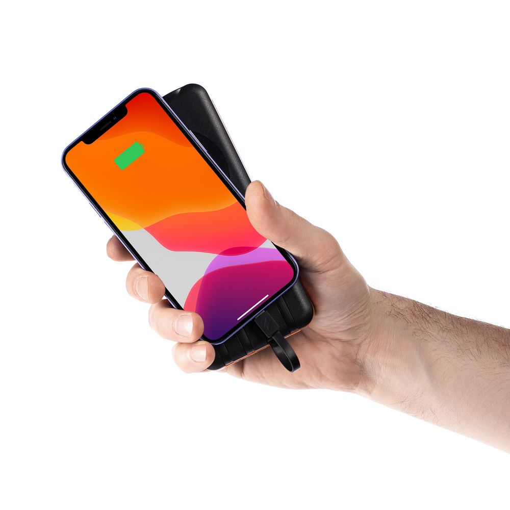 Аккумулятор Holiday Maker, 10000 мАч, оранжевый-2