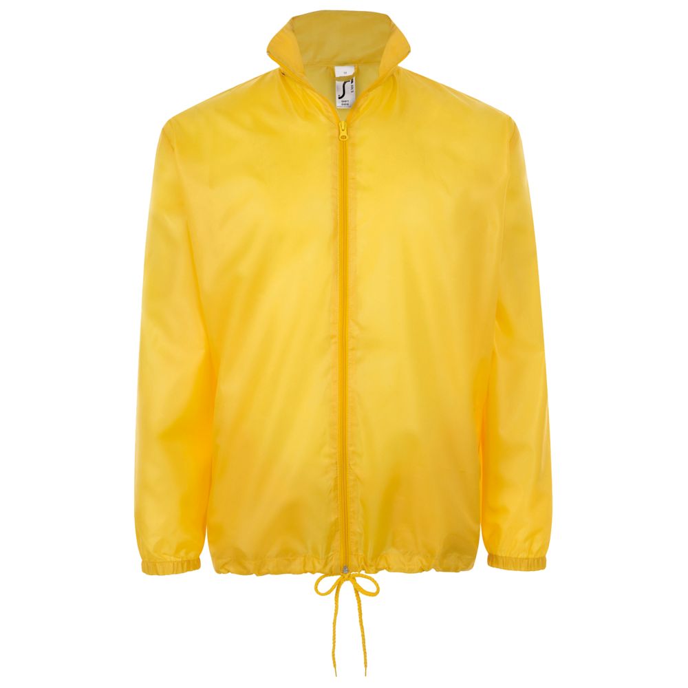 Ветровка унисекс Shift, желтая-0