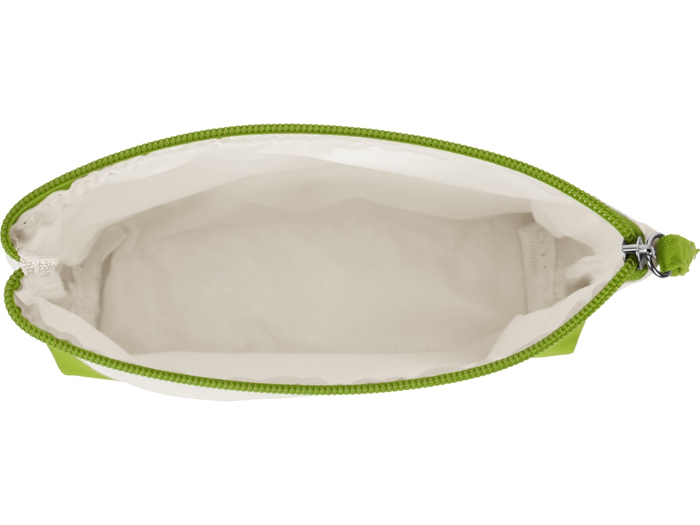 Косметичка хлопковая Cotton, зеленое яблоко-2