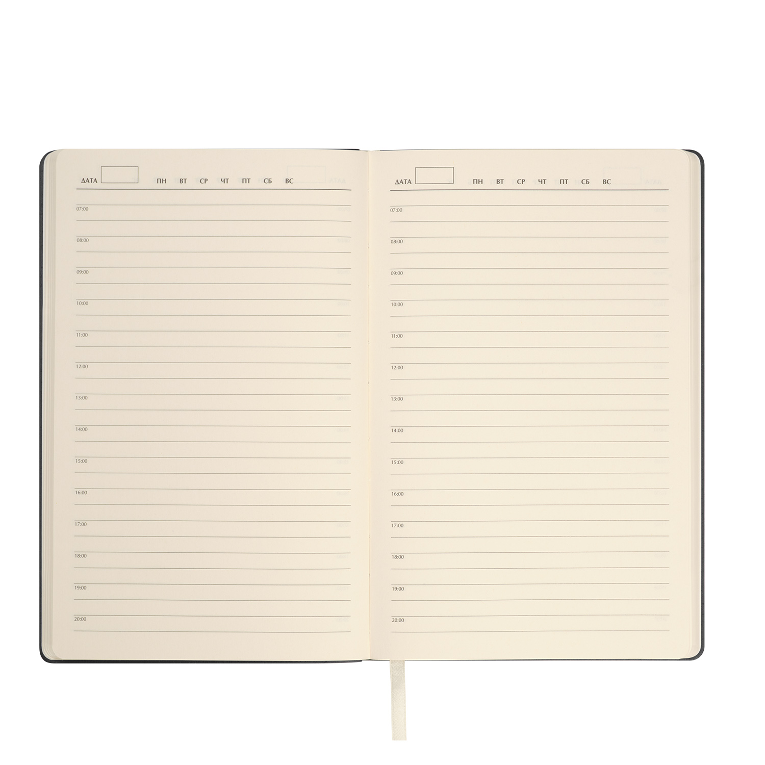 Ежедневник Star недатированный, черный (без упаковки, без стикера)-8