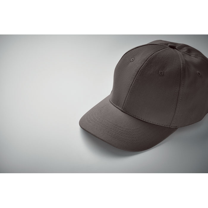 6 panels baseball cap, каменный серый-2