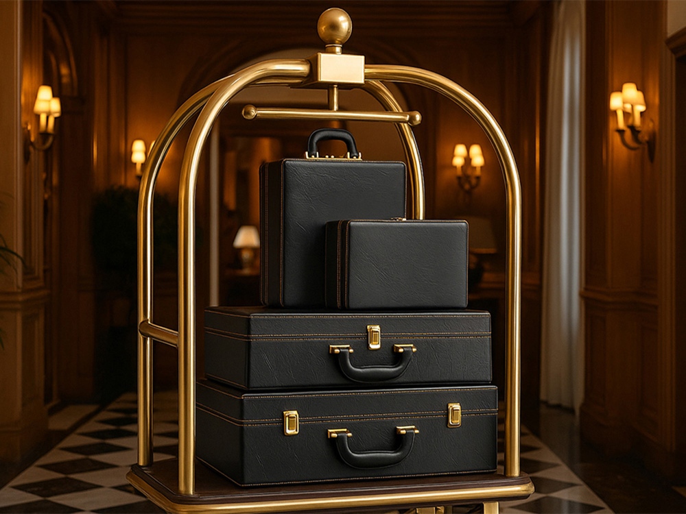 Футляр подарочный, темно-коричневый-6