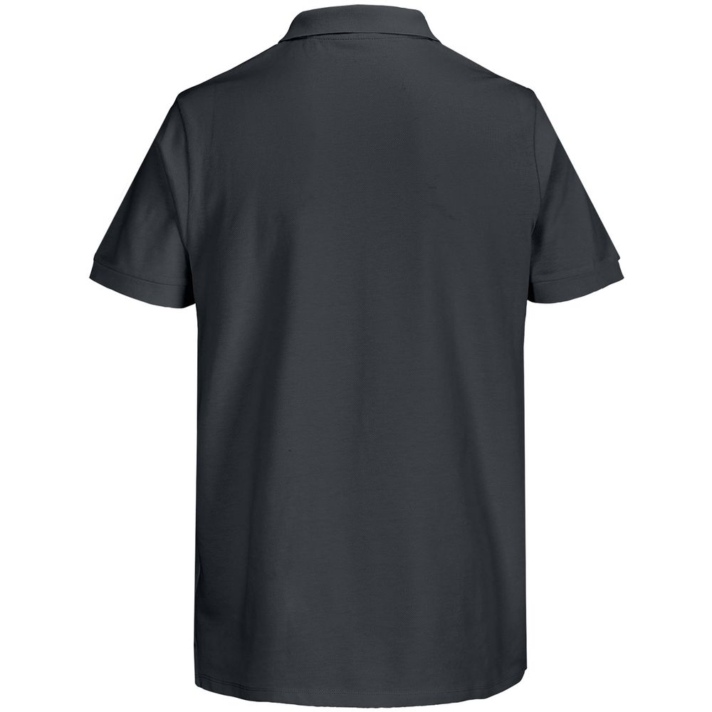 Рубашка поло унисекс Pacific, темно-серая (графит)-2