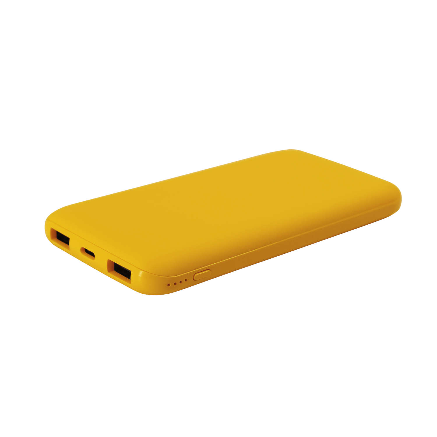 Внешний аккумулятор Bplanner Power 2 ST, софт-тач, 10000 mAh (Желтый)-0