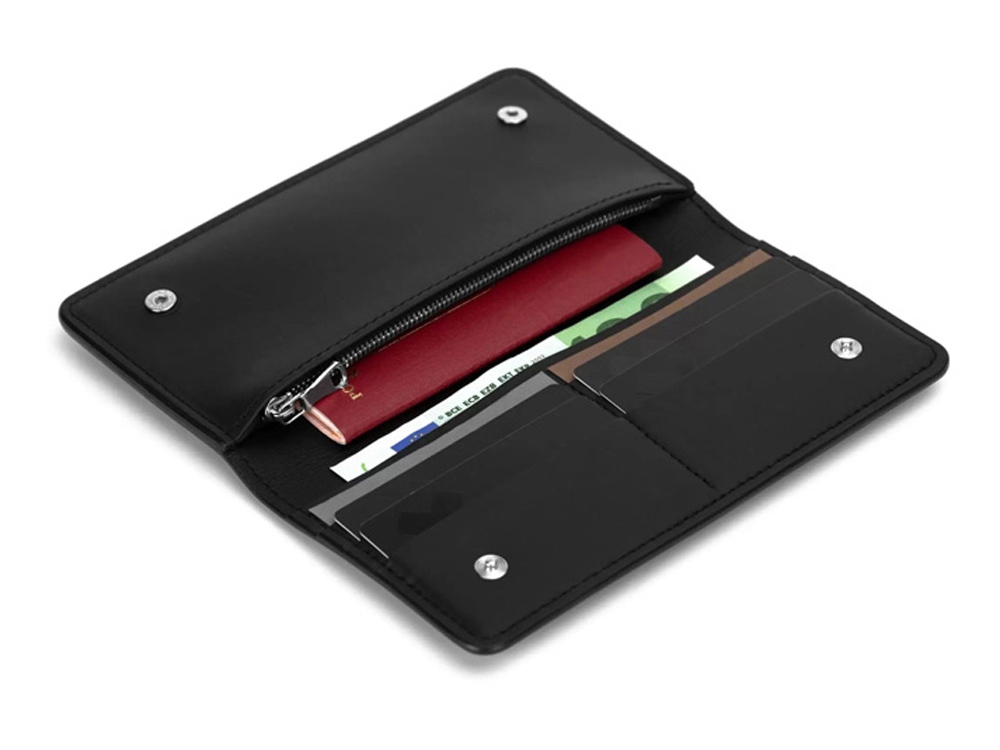 Бумажник Клайд, черный-2