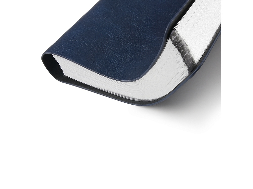 Ежедневник полудатированный А5 Orbit, синий-4