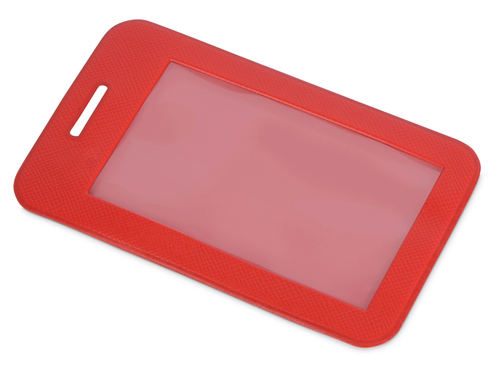 Чехол для пропуска Weekend из ПВХ, красный-0