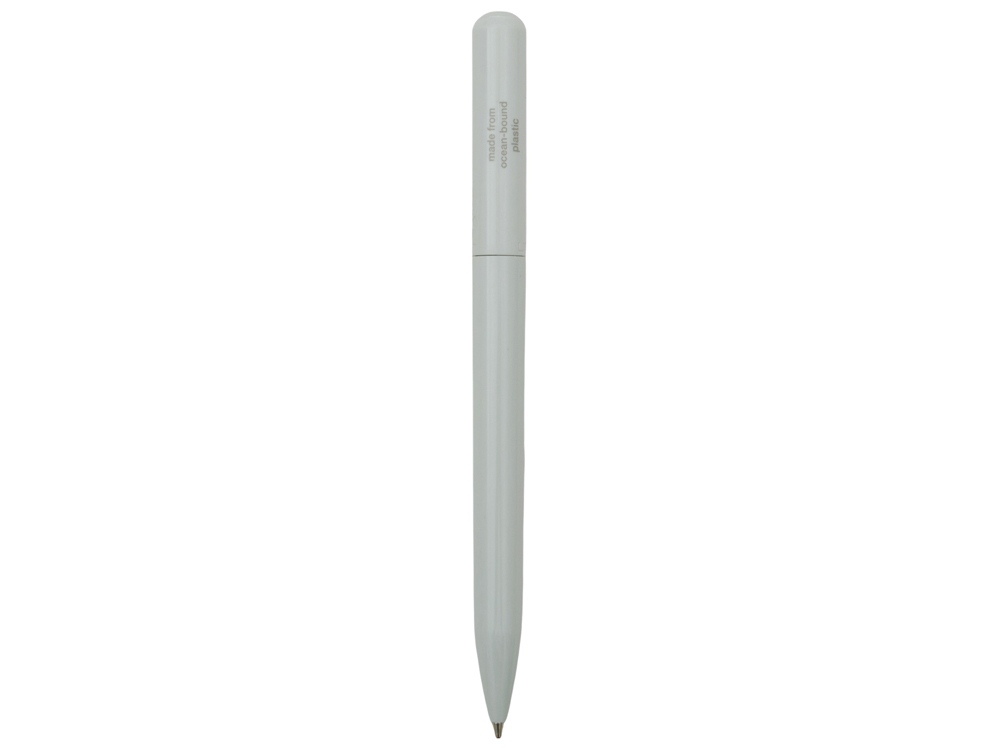 Ручка шариковая Recycled Pet Pen Change Ocean из океанского пластика, белая-3