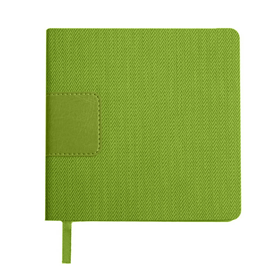 Ежедневник недатированный Scotty, А5-,  зеленое яблоко, кремовый блок, без обреза, зеленое яблоко-1