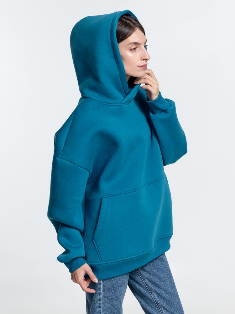 Худи Kulonga Oversize, бирюзовое-6