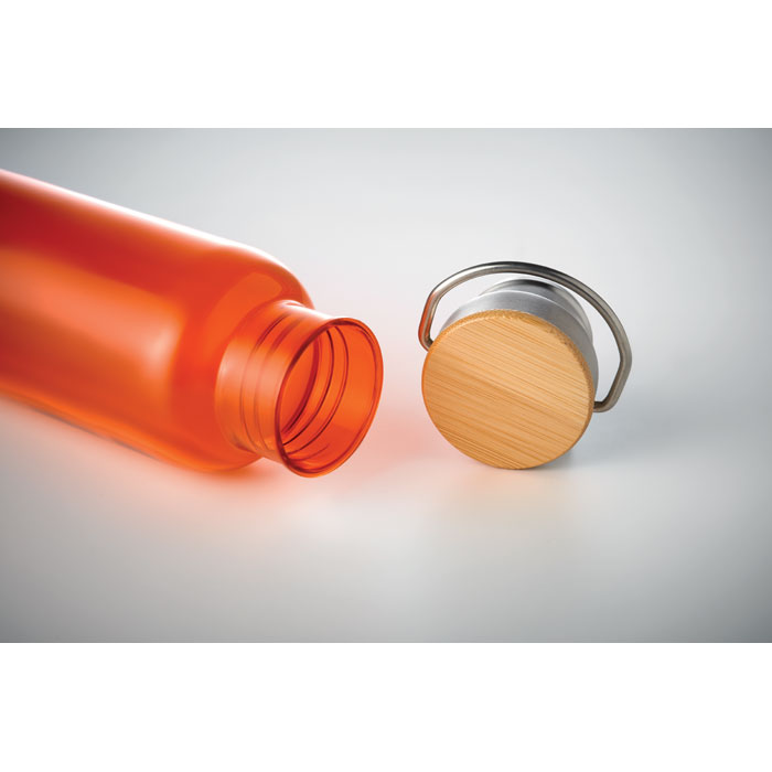 Бутылка 800мл. Бамбуковый топ, прозрачно-красный-2
