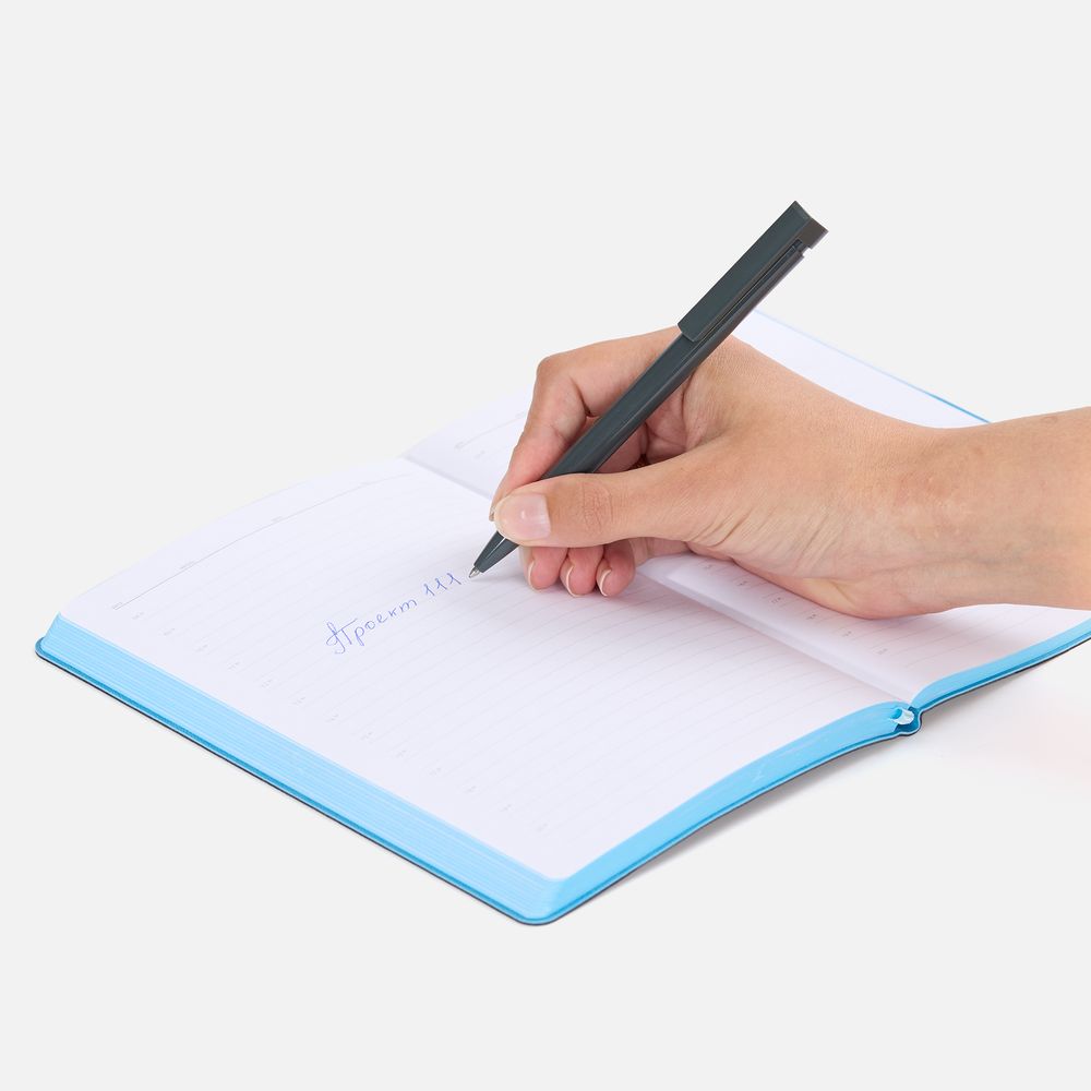 Ручка шариковая Liberty Polished, серая-2