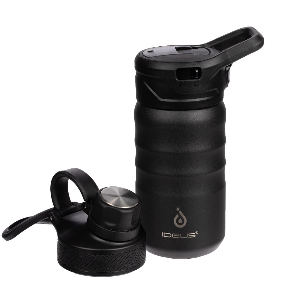 Термобутылка Fujisan 2.0, черная-0