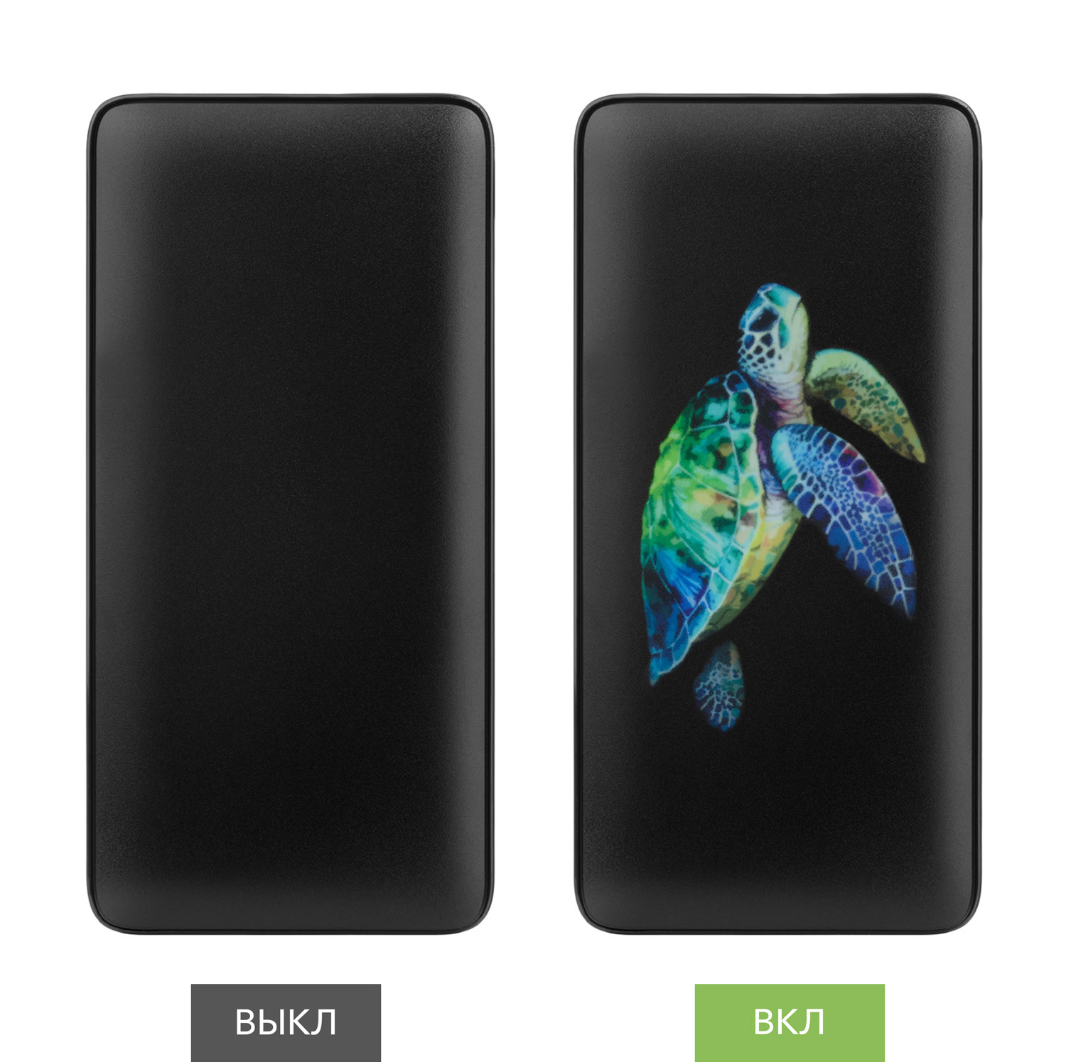 Внешний аккумулятор с цветной подсветкой Анкор Макс Плюс PD (Ancor PD Max Plus) 10000 mAh, черный-6