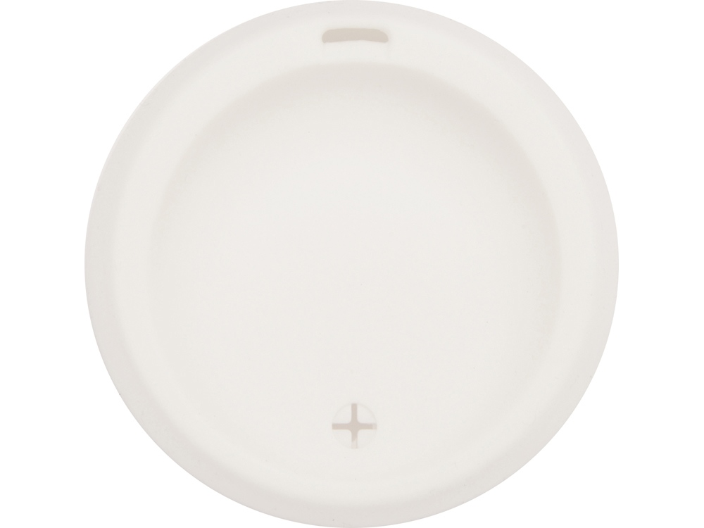 Стеклянный стакан Monday с силиконовой крышкой и манжетой, 350мл, белый-3