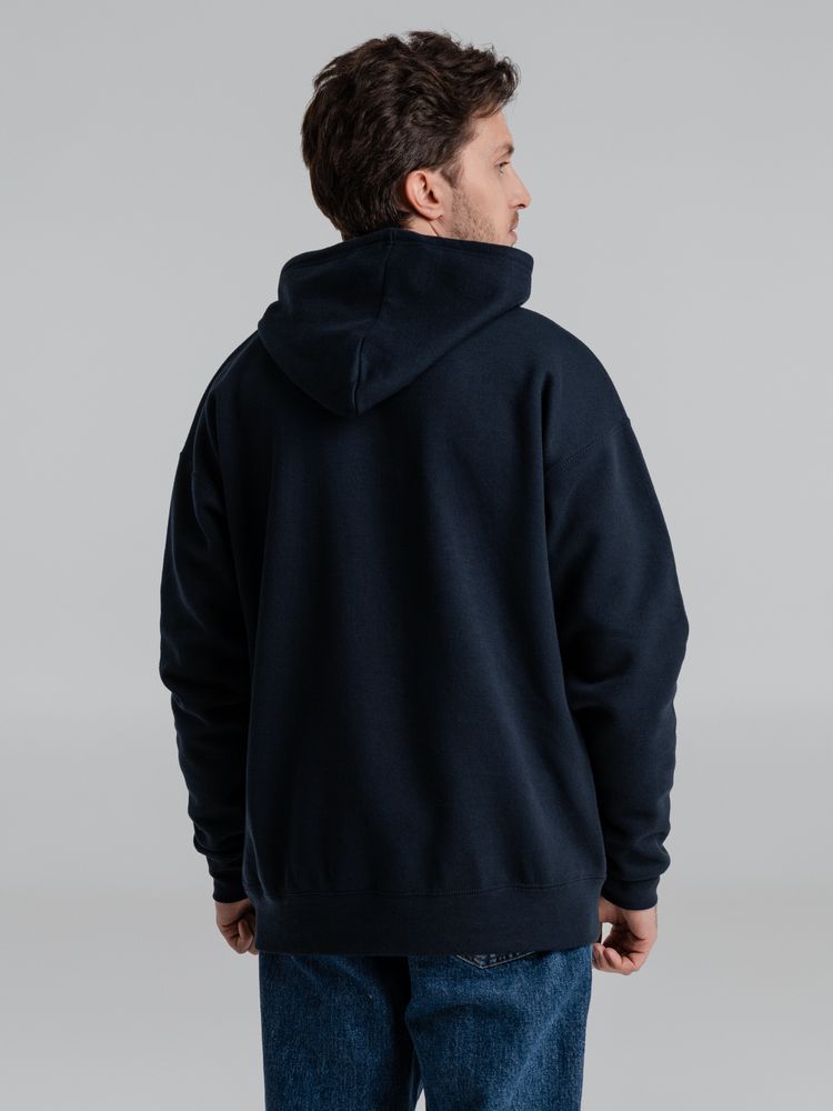 Толстовка с капюшоном Slam 320, темно-синяя-4