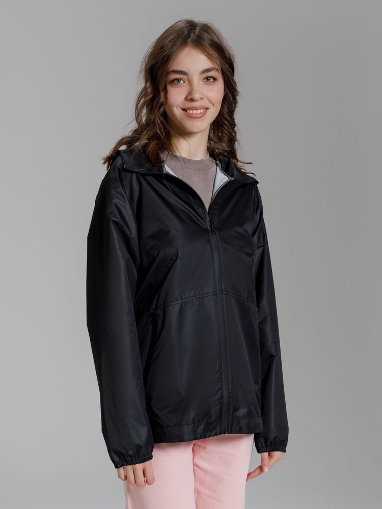 Куртка унисекс Nordvind WR, черная-3