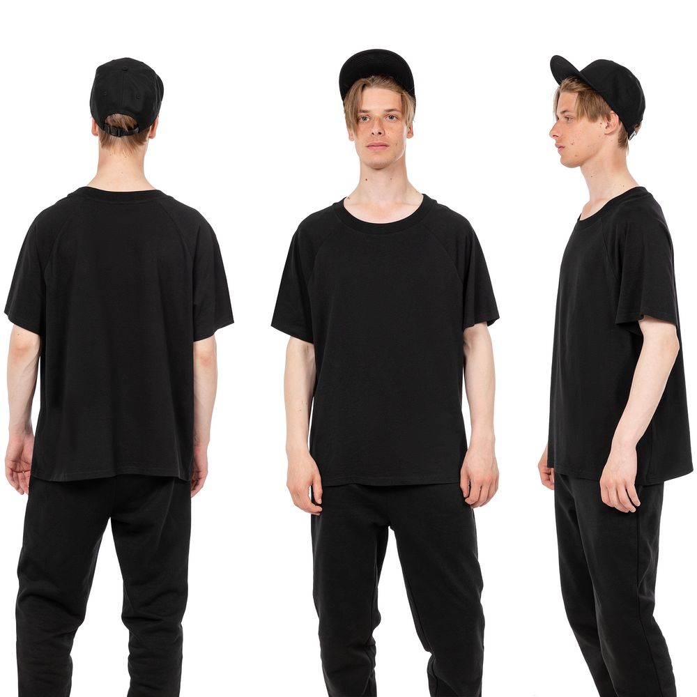 Бейсболка C2, черная-4