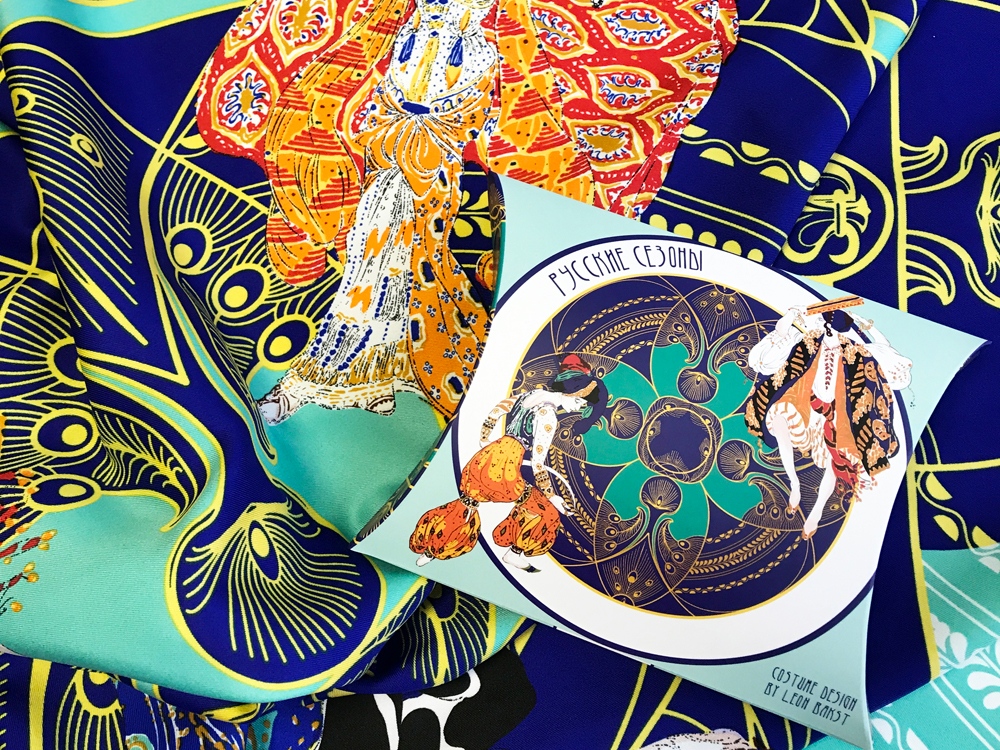 Платок Русские сезоны. Леон Бакст-4