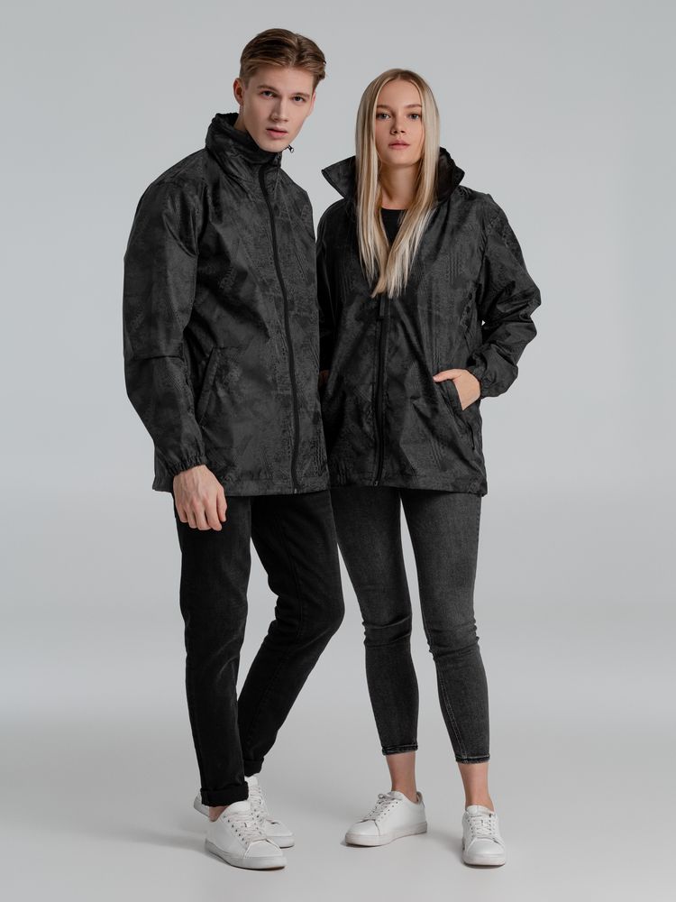 Ветровка светоотражающая Finvind, темно-серая-8