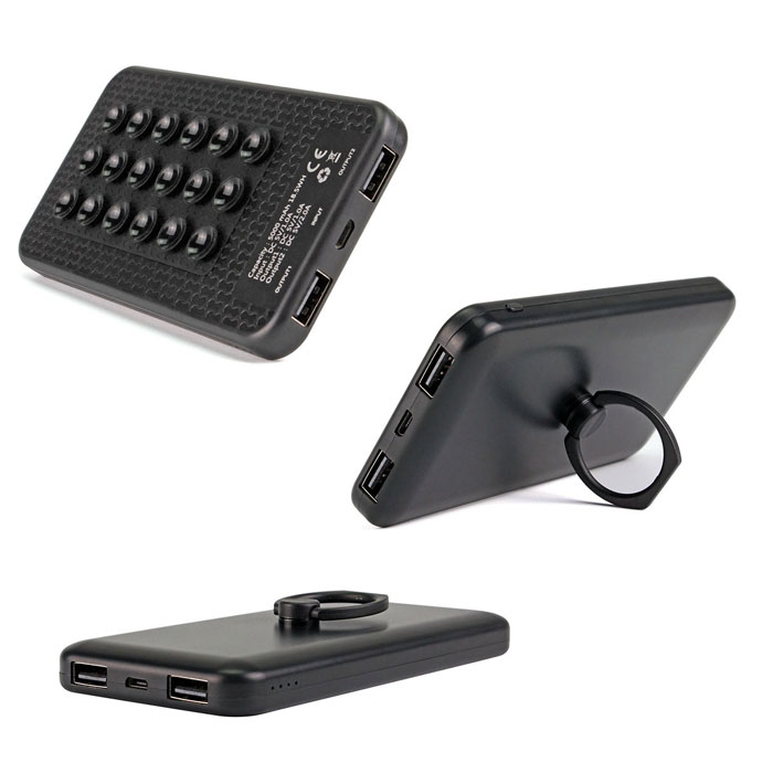 Аккумулятор 5000 мАч, черный-0