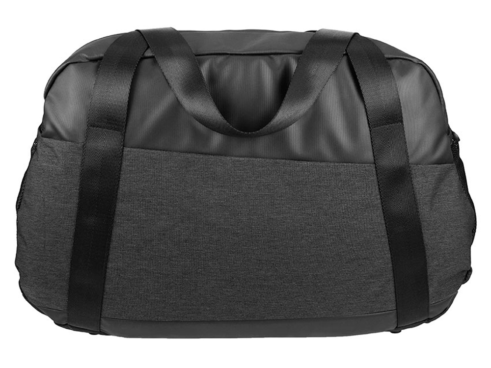 Сумка спортивная BUGATTI Universum 15'', графитовая, полиэстер меланж/тарпаулин, 54х14х33 см, 24 л-6