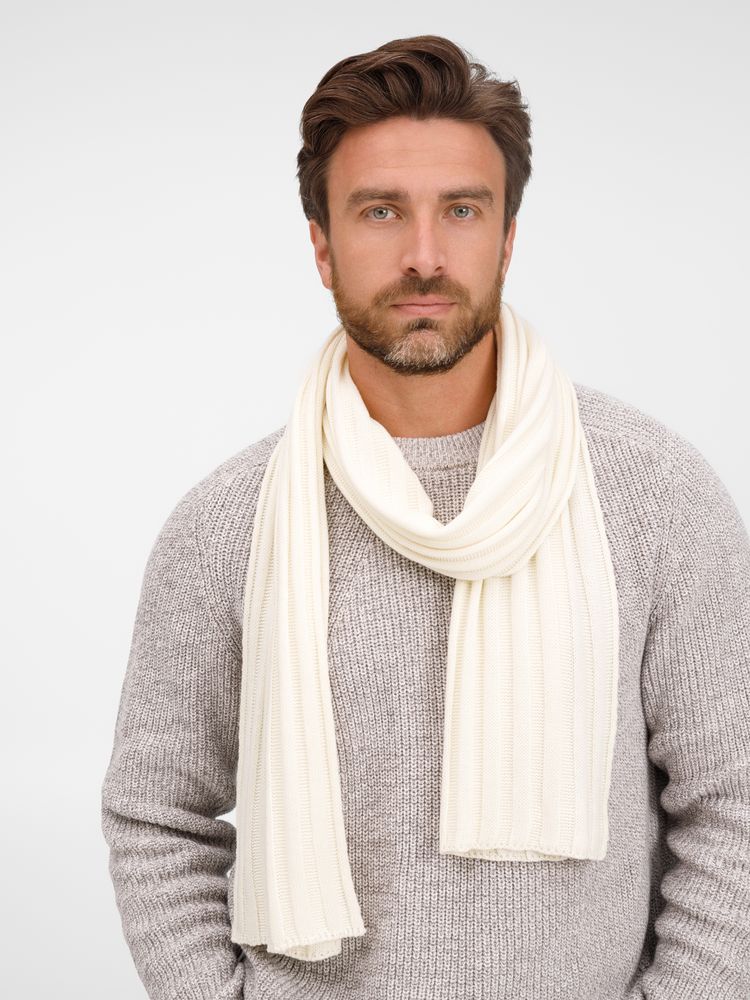 Шарф Metelitsa, белый (молочный)-3