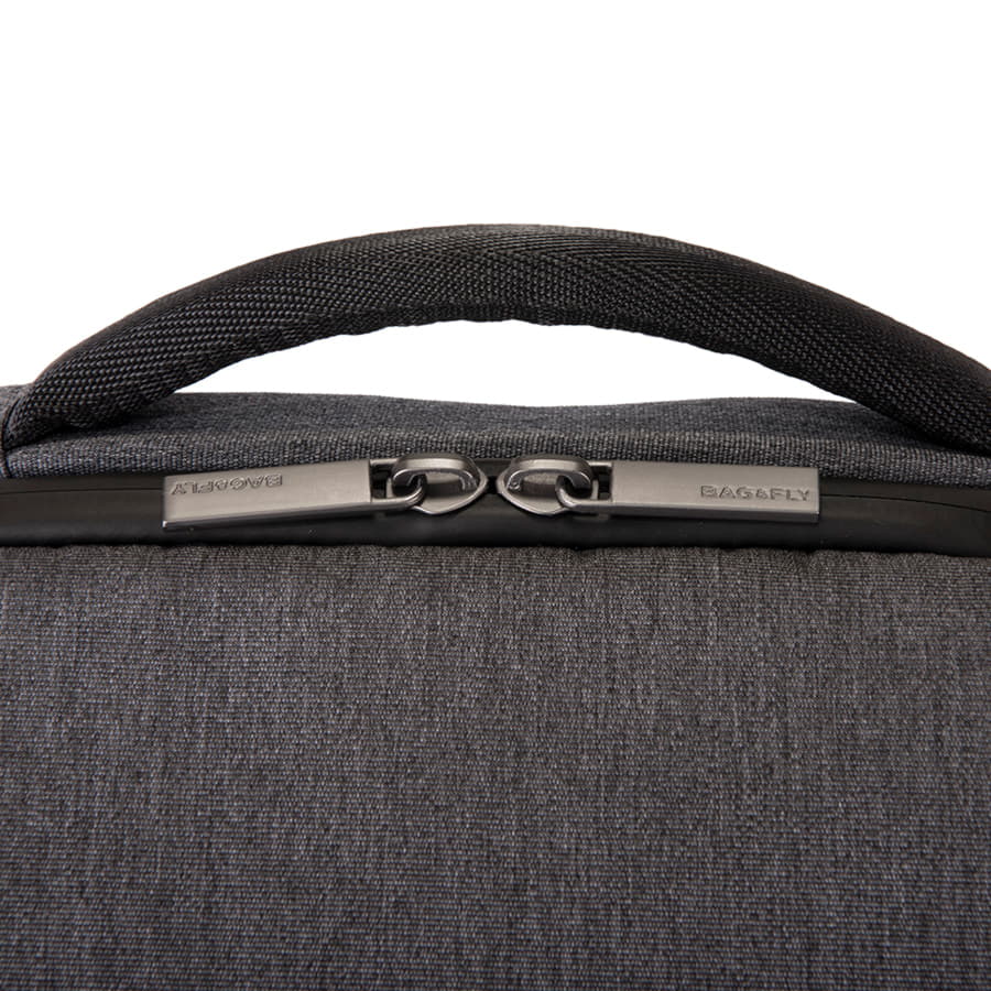 Рюкзак GRAN c RFID защитой, темно-серый, черный-5