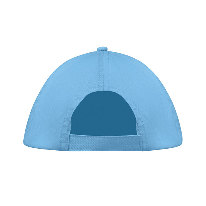 5 panel baseball cap, голубой-2