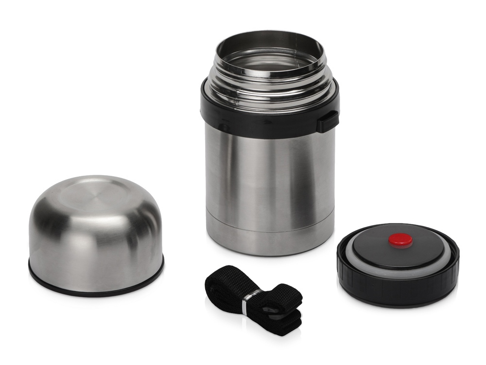 Термос для еды, 500 мл, серебристый-1