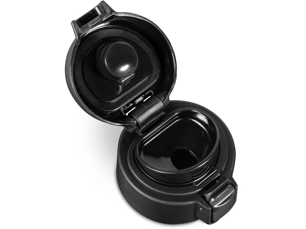 Термокружка Relaxika 701 (0,48 литра), черная (без лого)-14