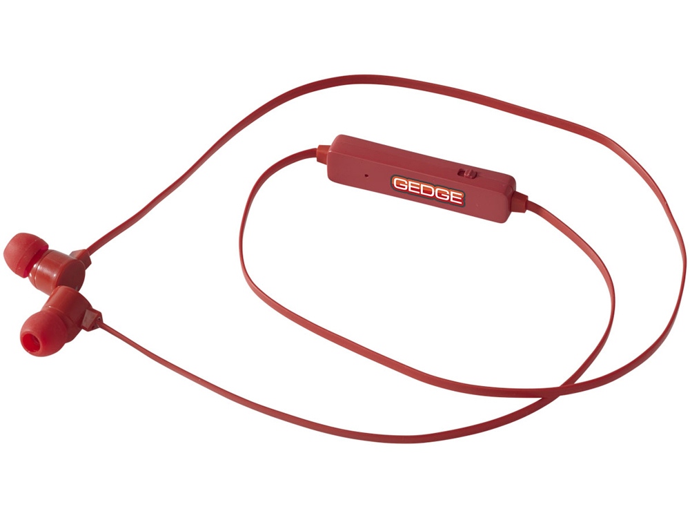 Цветные наушники Bluetooth, красный-4