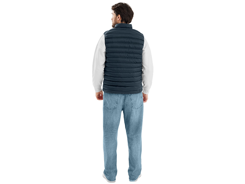 Стеганый жилет Uniqloud, темно-синий-3