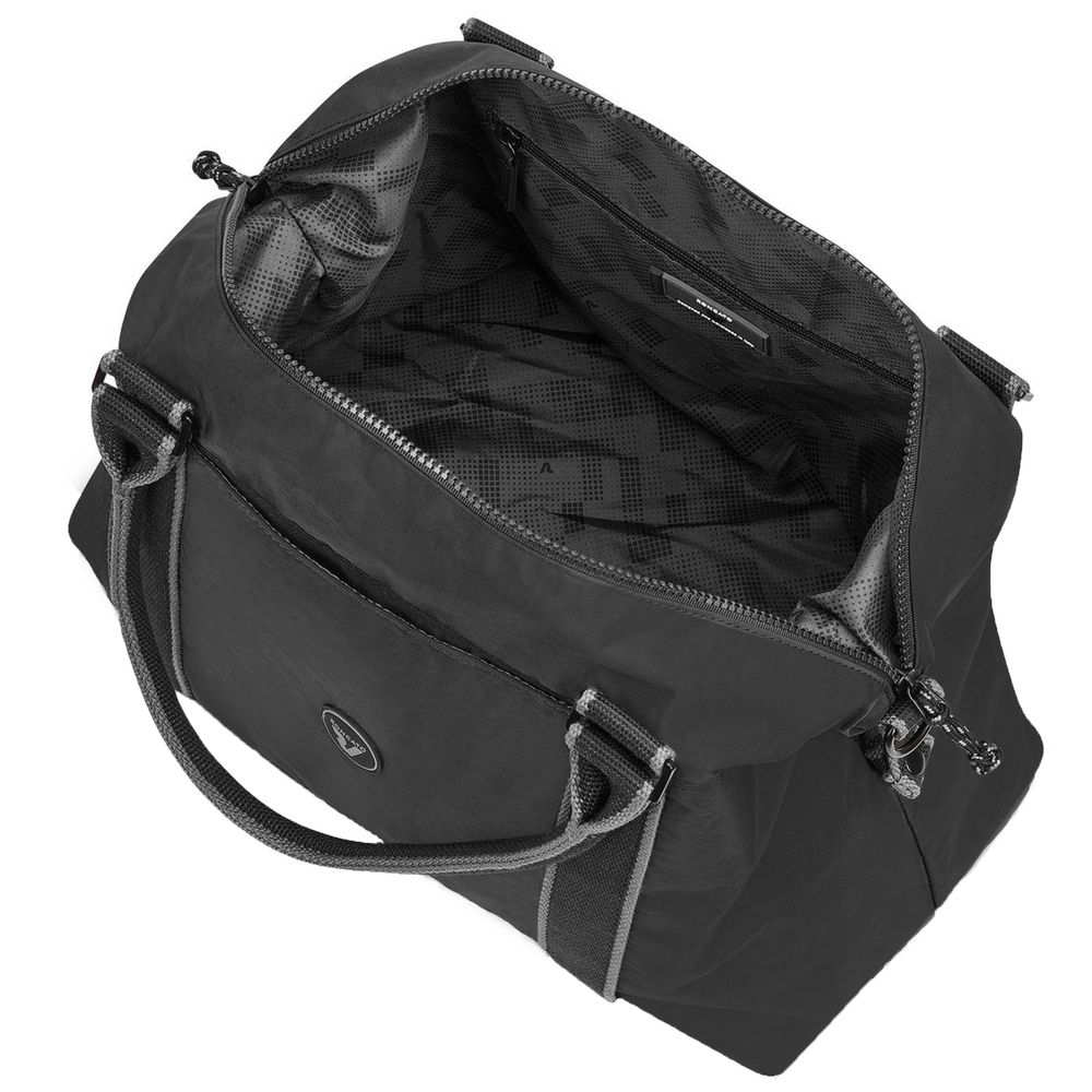 Сумка дорожная Rolling, черная-2