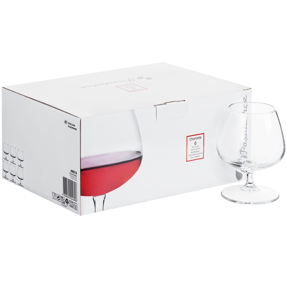 Набор из 6 бокалов для коньяка Charente-0