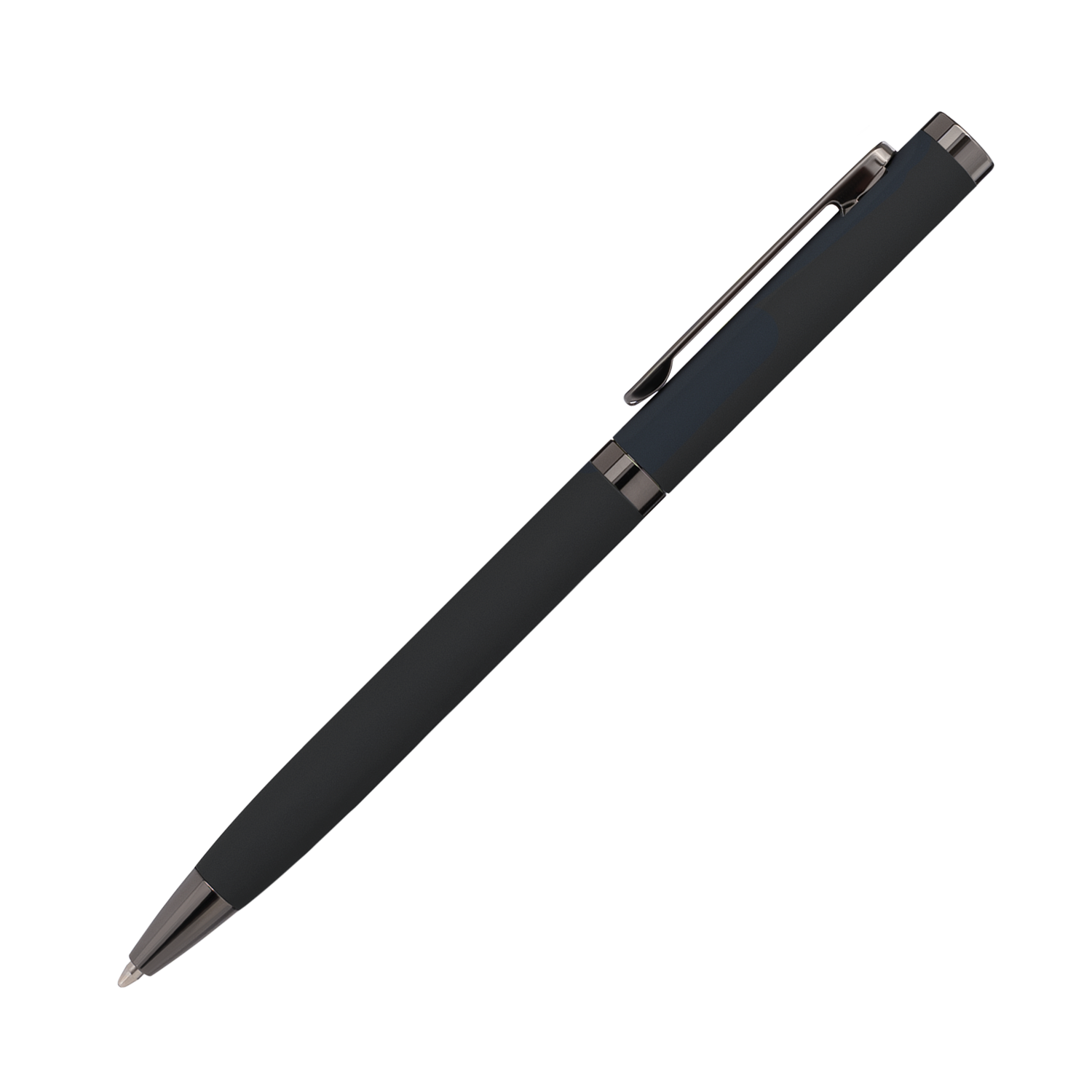 Шариковая ручка Нокс (Nox), черная-0