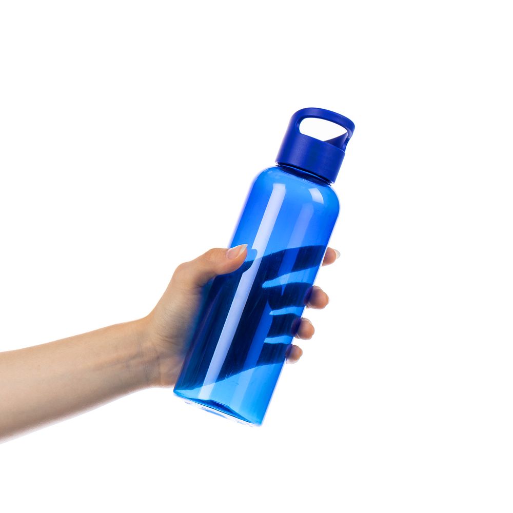 Бутылка для воды Plaske, синяя-3
