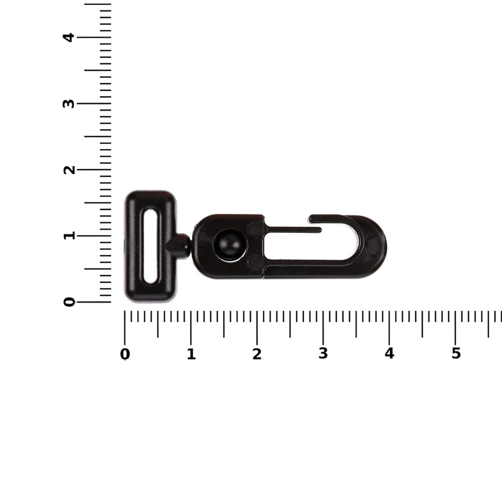 Застежка-карабин Carabine, S, черный-1