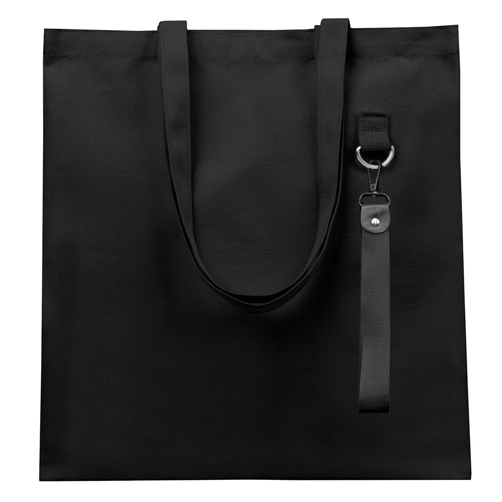 Сумка для покупок LUMISSA 325 г/м² с ремувкой, Чёрный/Чёрный-1