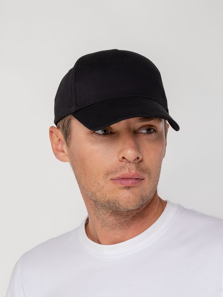 Бейсболка Convention, черная-2