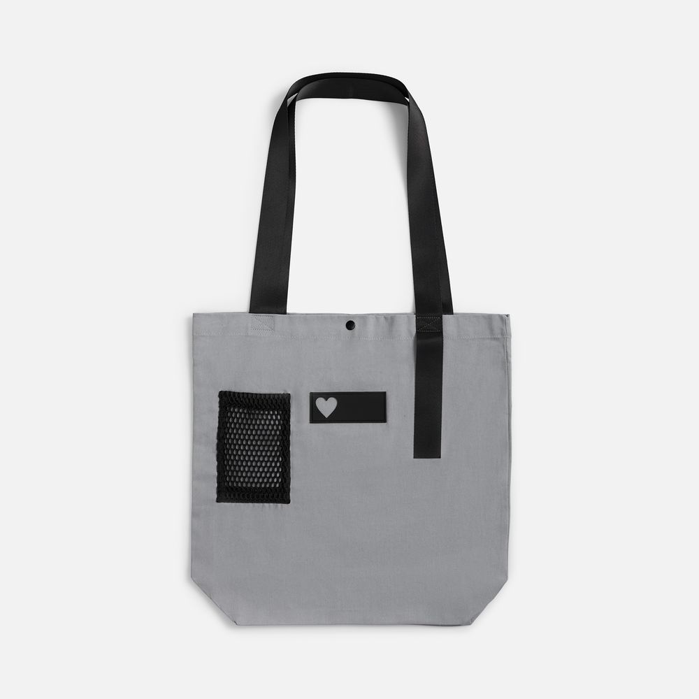 Шопер-конструктор Taga с черными элементами-0